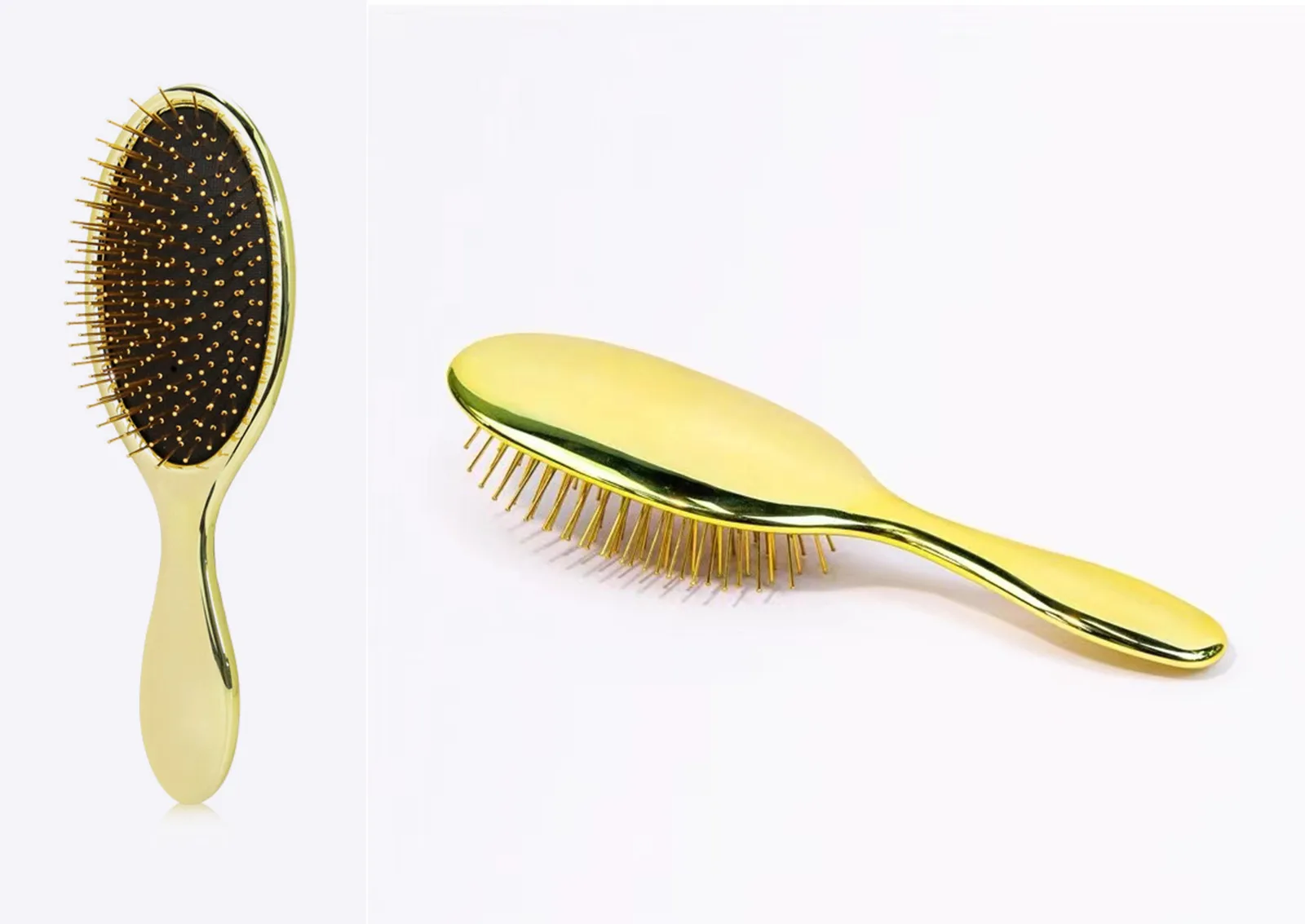 Electroplated Paddle brush