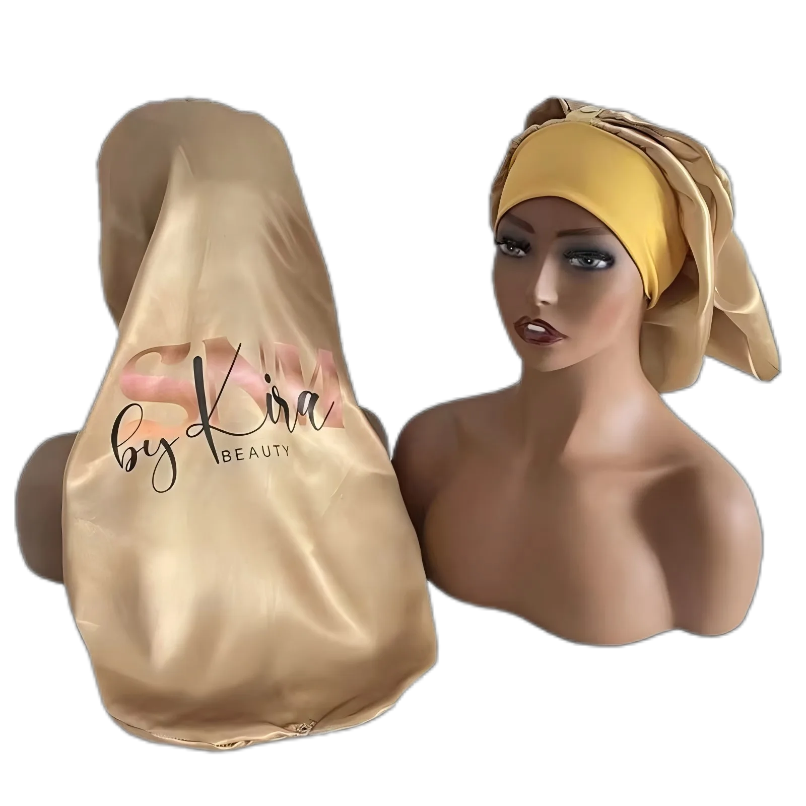 Long bonnet with buckle
