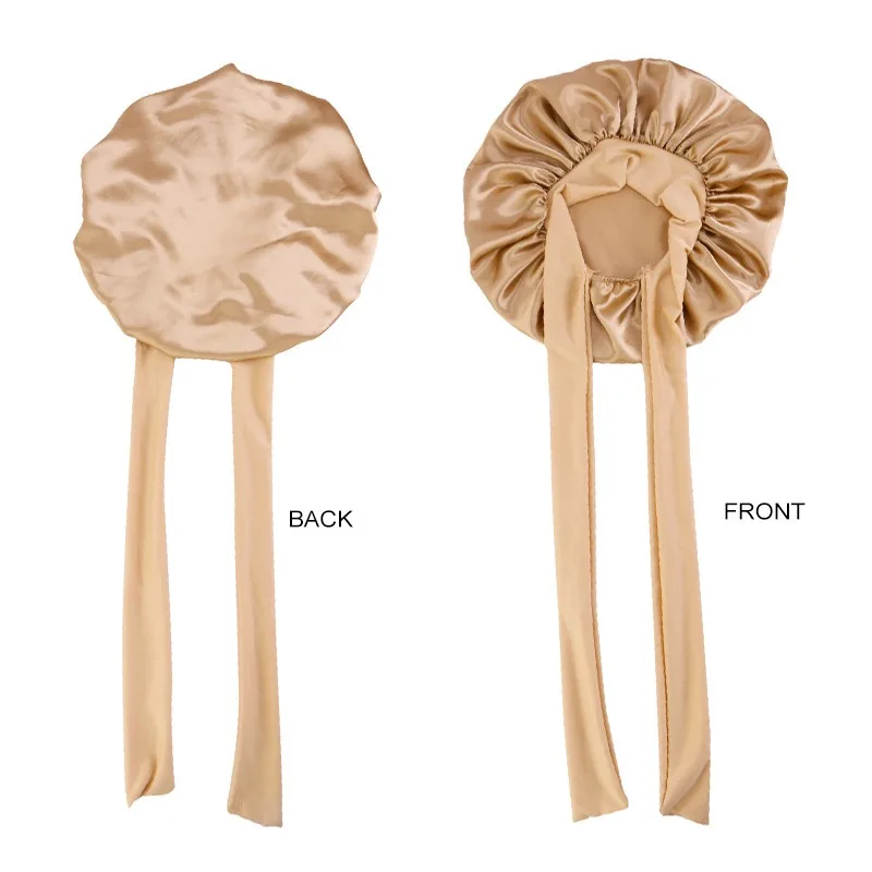 Round bonnet with strap